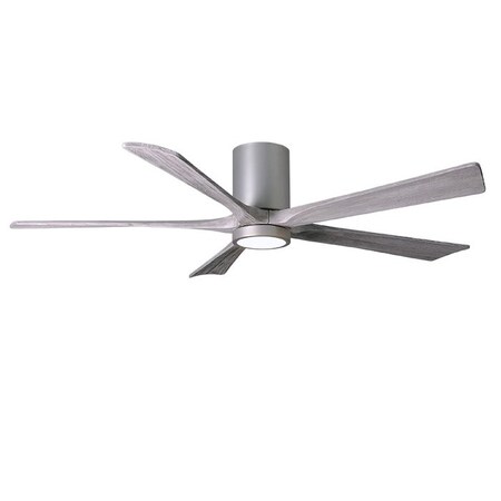 Matthews Fan Co Brushed Nickel Ceiling Fan IR5HLK-BN-BW-60